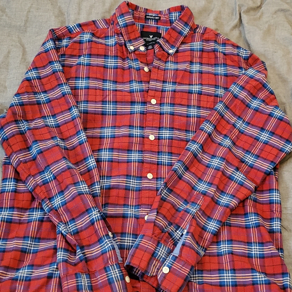 American eagle mens button down